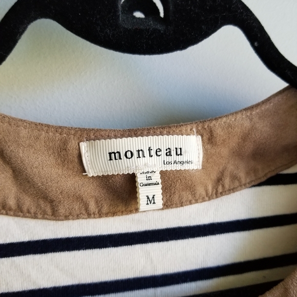 👗MONTEAU STRIPED MINIDRESS - Picture 7 of 8